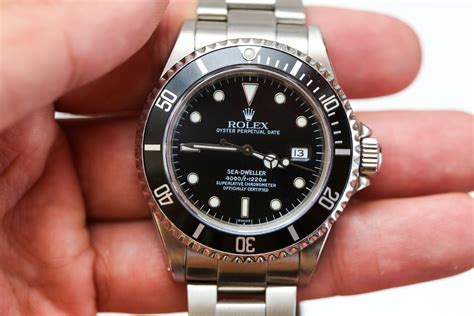 rolex oyster perpetual date sea dweller 16600